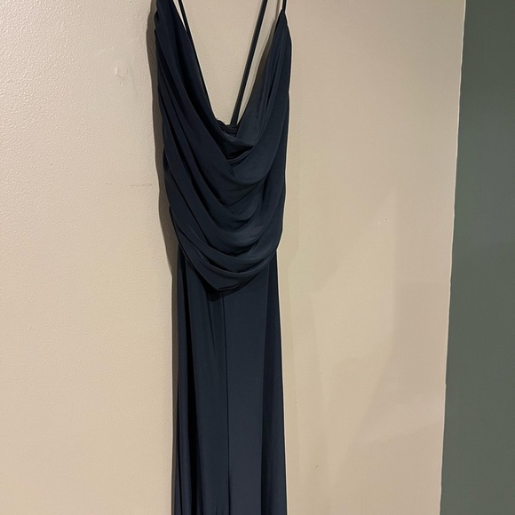 Windsor Ready For My Close Up Spaghetti Strap Cowl Neck Jumpsuit Size Small - Picture 5 of 10